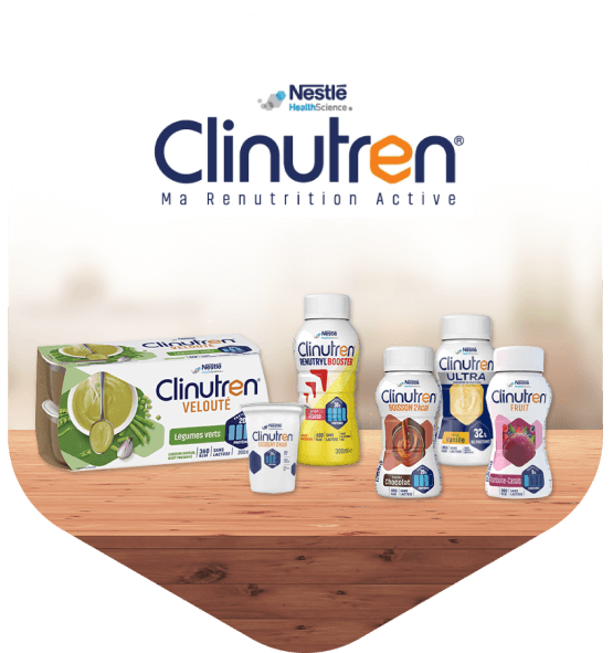 Découvrez nos solutions nutritionnelles Clinutren