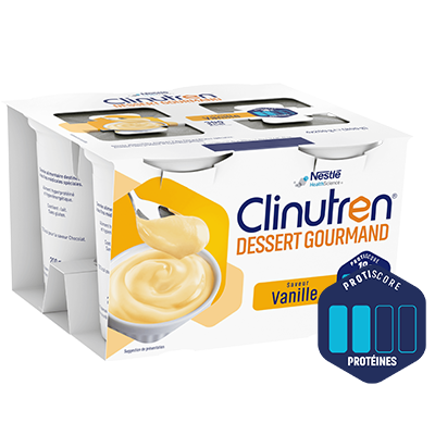 CLINUTREN<sup>®</sup><br>Dessert Gourmand CLINUTREN<sup>®</sup><br>Dessert Gourmand